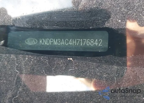 2017 Kia Sportage Lx из США, поврежденный, VIN KNDPM3AC4H7176842